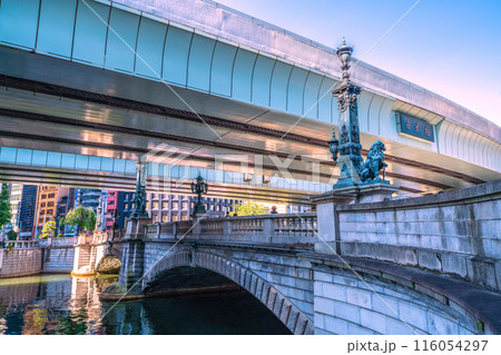 日本の東京都市景観 首都高速…日本橋などを望む=6月5日 日本の東京都市景観 首都高速…日本橋などを望む=6月5日 116054297