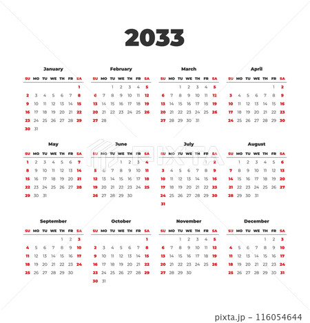 calendar for the year 2033, weeks starts on Sunday calendar for the year 2033, weeks starts on Sunday 116054644