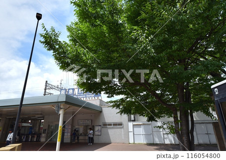 阪急電車　夙川駅 116054800