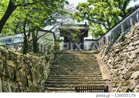 岡山城六十一雁木下門跡 116055179