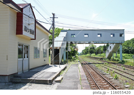 駒ヶ岳駅　JR駒ヶ岳駅　こまがたけ　Komagatake　H65　函館本線 116055420