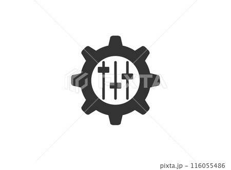 Customization, service, setting icon. Vector illustration. 116055486