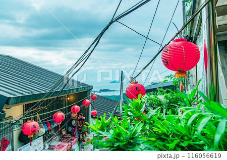 台湾　九份 116056619