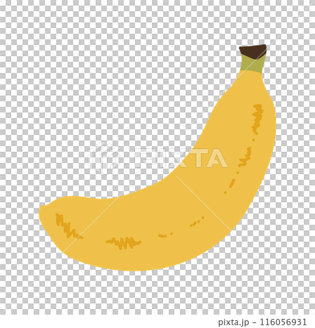 黃香蕉插畫素材 116056931