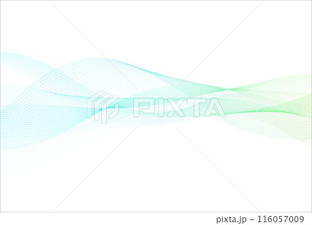抽象的な青の曲線。ウェーブ背景。 抽象的な青の曲線。ウェーブ背景。 116057009
