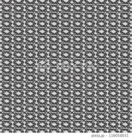 白と黒のシームレスなパターンの背景素材のイラスト素材 [116058031 ..., 画像サイズ:450x469