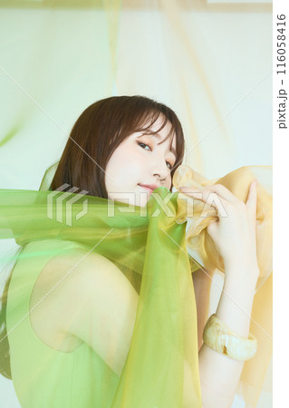 夏の女性ポートレート 夏の女性ポートレート 116058416