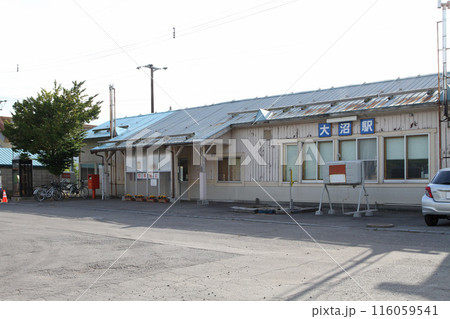 大沼駅　JR大沼駅　おおぬま　Onuma　H68　函館本線 116059541