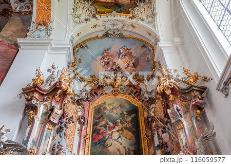 Ottobeuren abbey, near Memmingen, bavaria, germany 116059577