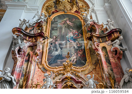 Ottobeuren abbey, near Memmingen, bavaria, germany 116059584