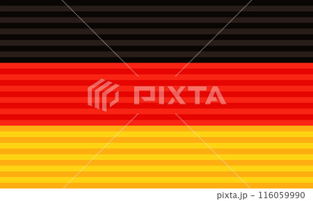 Germany - striped flag 116059990