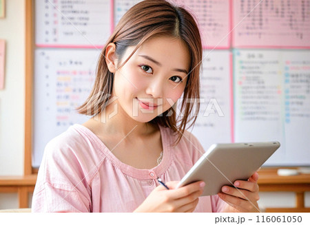 データサイエンスを学ぶ情報科学系の女子大学生2 データサイエンスを学ぶ情報科学系の女子大学生2 116061050