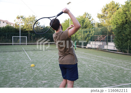 The Motivation Of A Tennis Player Training  116062211