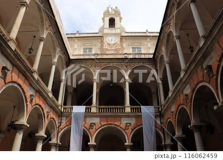 大邸宅　白の宮殿　世界遺産　ジェノバ　イタリア　ヨーロッパ 116062459