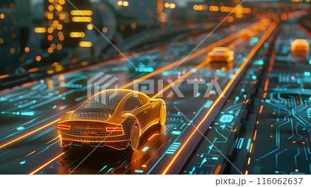 EV　自動運転　コネクテッド 116062637