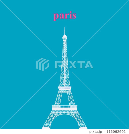 エッフェル塔　tour eiffel　パリ　paris　 116062691