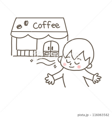 喫茶店 コーヒーの香り 116063582