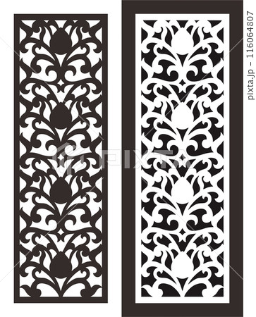 vector cutting laser for partition, fences and Facade vector cutting laser for partition, fences and Facade 116064807