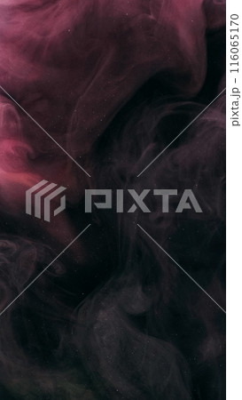 Explosion cloud. Ink water drop. Defocused pink black color glitter texture ethereal smoke wave flow dark abstract art background. Explosion cloud. Ink water drop. Defocused pink black color glitter texture ethereal smoke wave flow dark abstract art background. 116065170