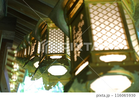 京都洛西楊谷寺にあるあじさい回廊の燈 京都洛西楊谷寺にあるあじさい回廊の燈 116065930