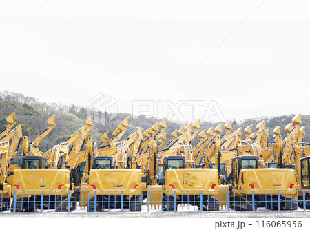 ショベルカー ショベルカー 116065956