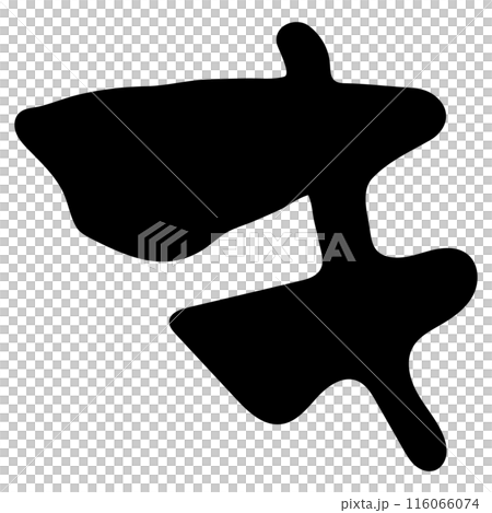 キ（カタカナ）/手書きの筆文字素材 116066074