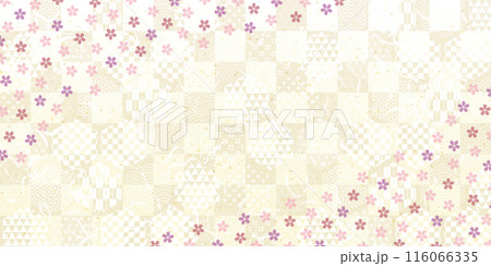 桜 春 和柄 背景 桜 春 和柄 背景 116066335