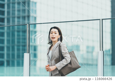 a forty-something woman a forty-something woman 116066426