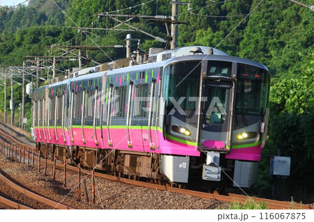 【ハピラインふくい】521系（ハピラインふくい線：牛ノ谷〜細呂木） 116067875