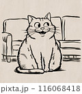 ふっくらねこ 116068418