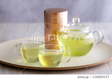 冷たい緑茶 116069157