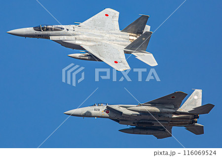 青空を飛行する戦闘機 青空を飛行する戦闘機 116069524