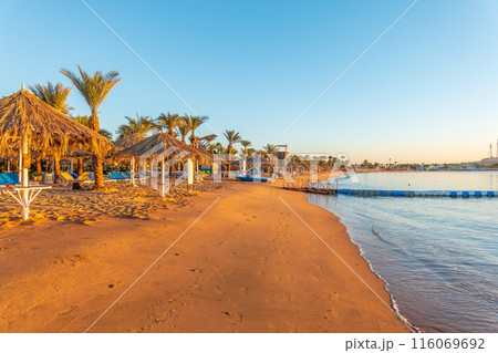 Scenic view of Naama Bay, Sharm-el-Sheikh, Egypt 116069692