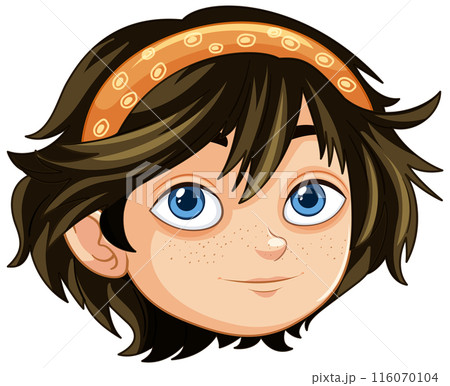 Hippie Boy Character Illustration Hippie Boy Character Illustration 116070104