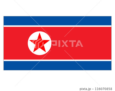 世界の国旗 北朝鮮 世界の国旗 北朝鮮 116070858