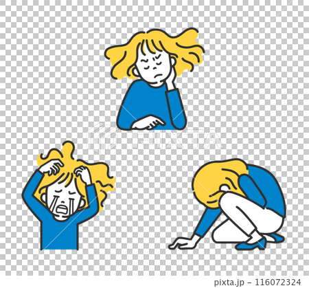 精神不正常婦女的插圖集 116072324