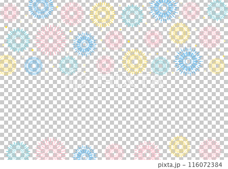 Stylish summer festival fireworks frame background 10 116072384