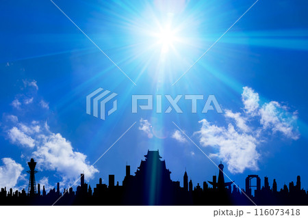 大阪イメージイラスト 大阪イメージイラスト 116073418