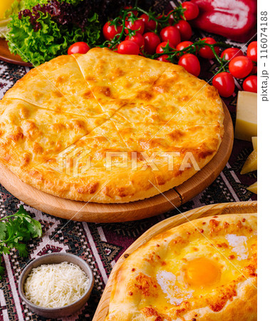 Traditional georgian cuisine Traditional georgian cuisine 116074188