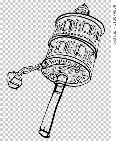 Mani-sha (Buddhist implement representing reincarnation) Mani-sha (Buddhist implement representing reincarnation) 116074939