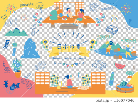 人們在日本享受夏天 116077046