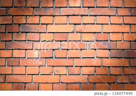 Background of old vintage brick wall 1 116077440