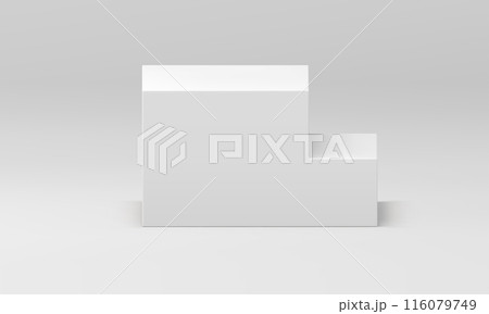White 3d pedestal stairs step exhibition award arena best champion celebration realistic vector White 3d pedestal stairs step exhibition award arena best champion celebration realistic vector 116079749