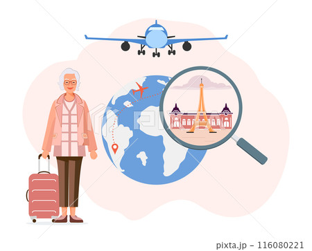 Tourism Travel Tourist Plane People France Europe 116080221