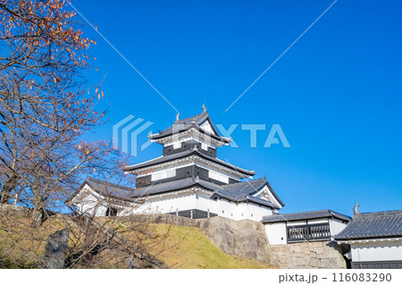 白河小峰城三重櫓と前御門 116083290