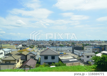 JR東日本越後線の越後赤塚駅から新潟駅までの車窓風景(2022年夏) 116084771