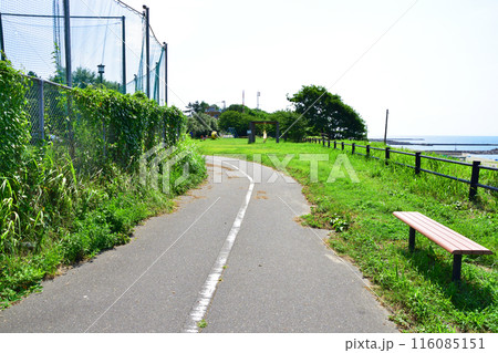 新潟県新潟市西海岸公園の風景(2022年夏) 新潟県新潟市西海岸公園の風景(2022年夏) 116085151