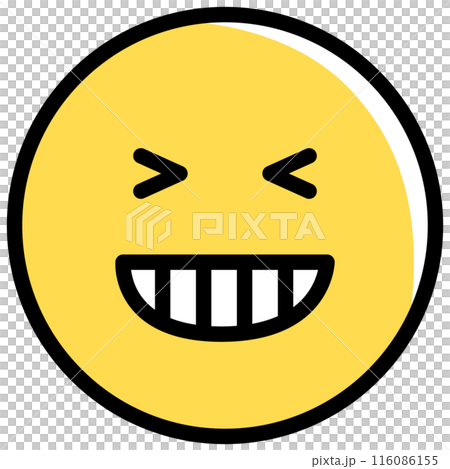 Ihihi 表情,黃臉表情符號 Ihihi 表情,黃臉表情符號 116086155