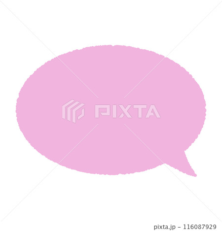使いやすいシンプルなふきだし、ベクターイラスト 使いやすいシンプルなふきだし、ベクターイラスト 116087929