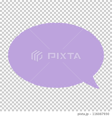 易於使用的簡單語音氣泡，向量圖 116087930